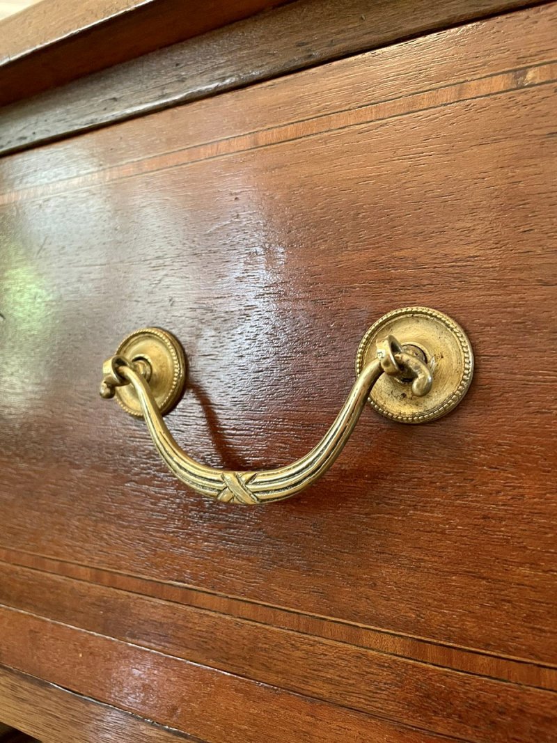 Antique Edwardian Inlaid Mahogany Sideboard - Image 12